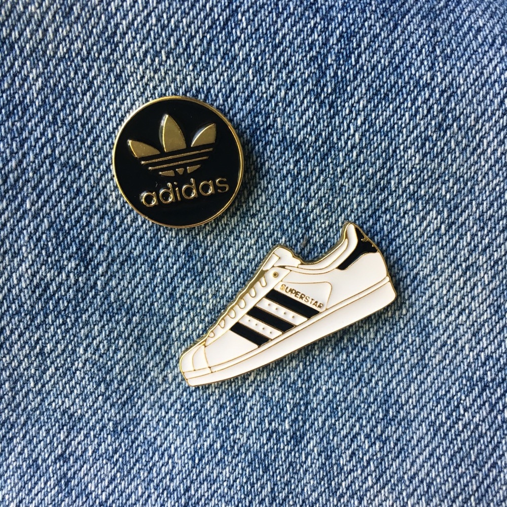 Adidas lapel pins